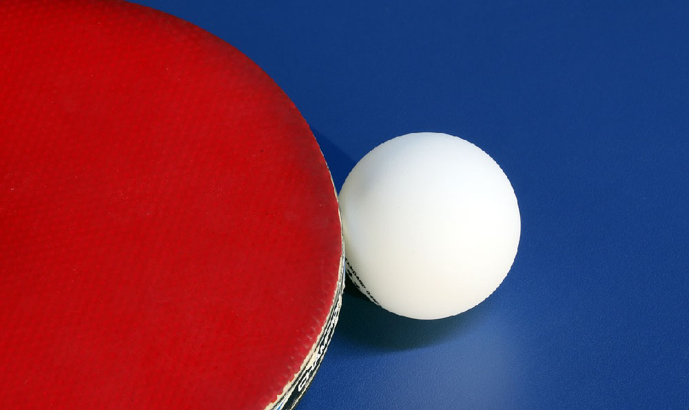 乒乓球双循环赛: